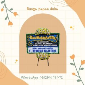 bunga papan duka