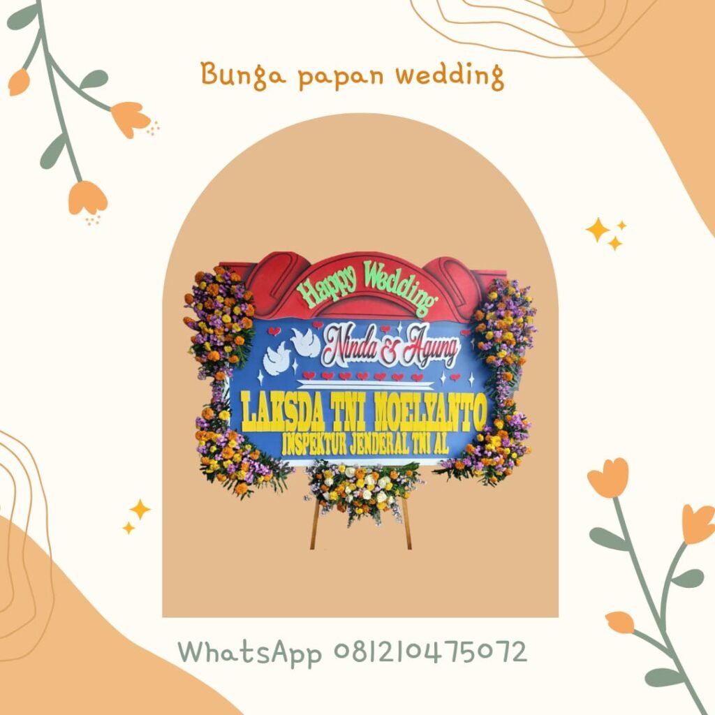 papan bunga di kepung