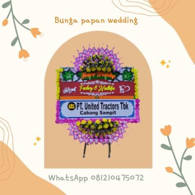 karangan bunga papan